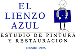 El Lienzo Azul Logo